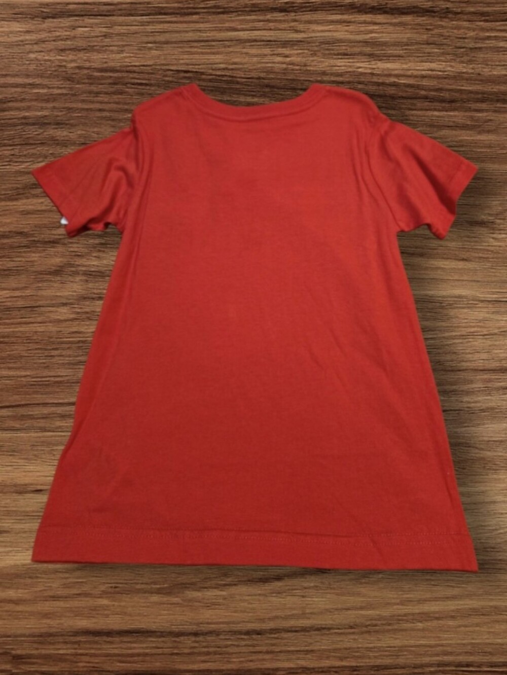 NHL Detroit Red Wings Kids Red Logo Tee - Picture 2 of 2